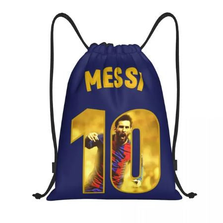 Messi 10 Graphic Drawstring Bag