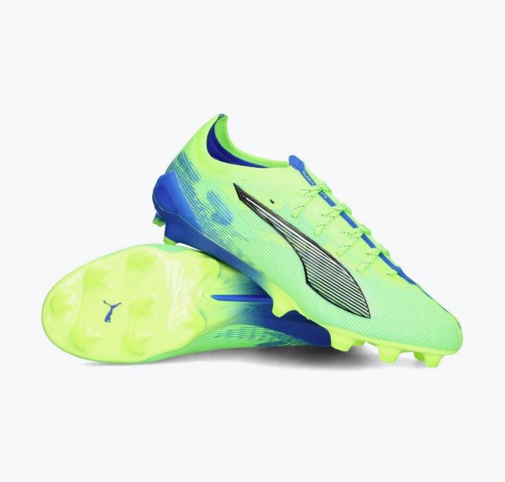 Puma Football - Ultra 5 Ultimate FG - FIZZY APPLE/WHITE/BLUEMAZING