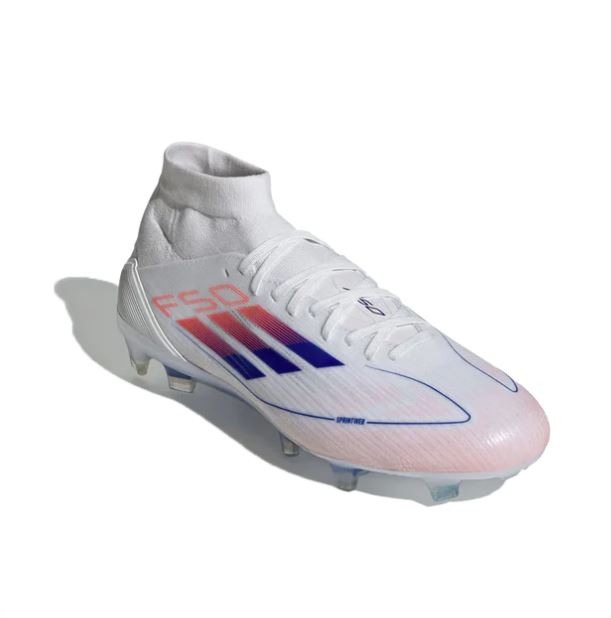 Adidas Football - F50 Pro Mid-Cut Women's - WHITE/BLUE/RED