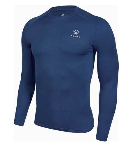 Kelme Long Sleeve Tight Base Layer - NAVY