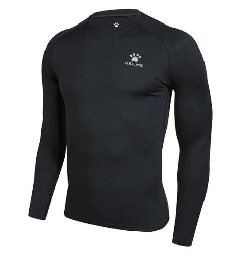 Kelme Long Sleeve Tight Base Layer - BLACK