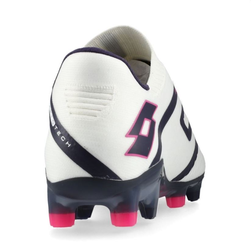 Lotto Maestro 100 IV FG Boots - WHITE/NAVY