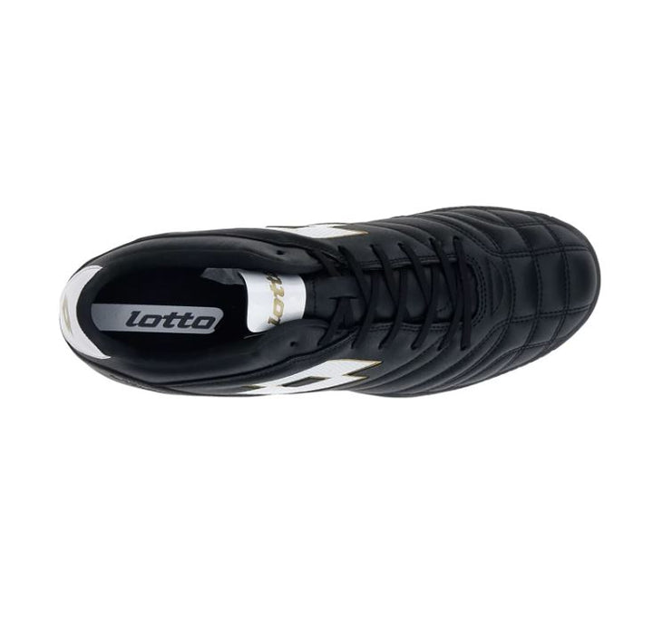 Lotto Stadio 705 Turf Shoe - BLACK/WHITE