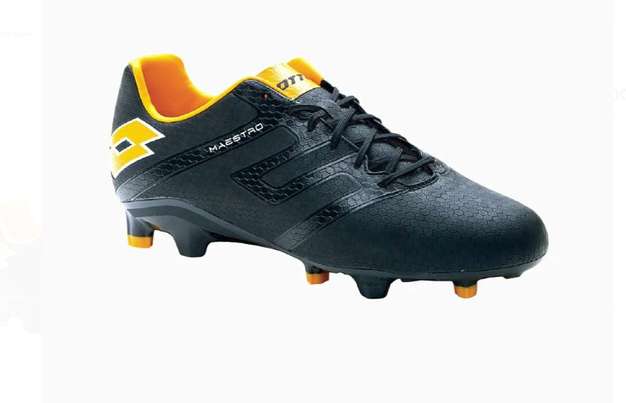 Lotto Maestro 705 IV FG Boots - BLACK/ORANGE