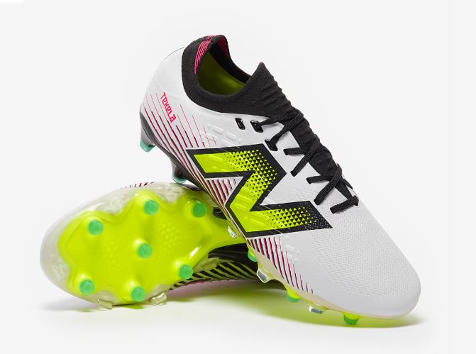 New Balance Tekela 4+ Pro FG - WHITE/PINK/YELLOW