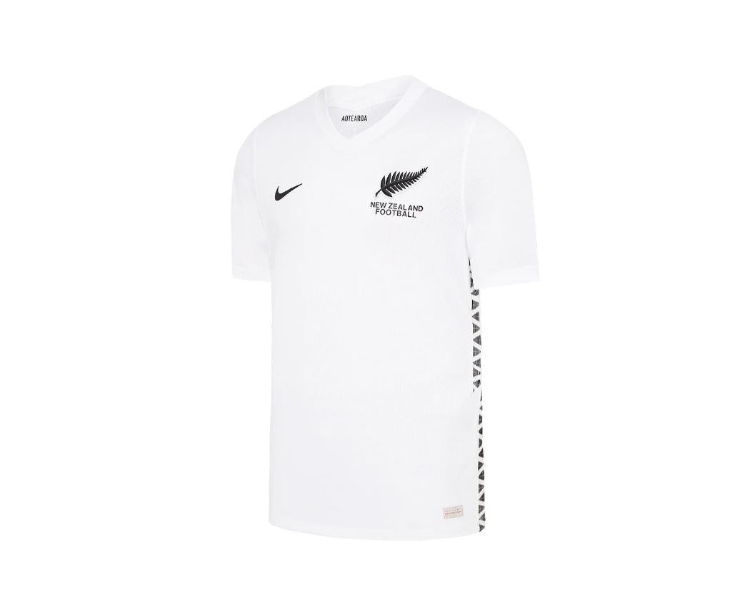 New Zealand Football Youth Supporters Home Jersey - WHITE