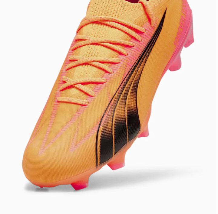 Puma Ultra Ultimate FG/AG Boots - SUN STREAM/PUMA BLACK/SUNSET GLOW