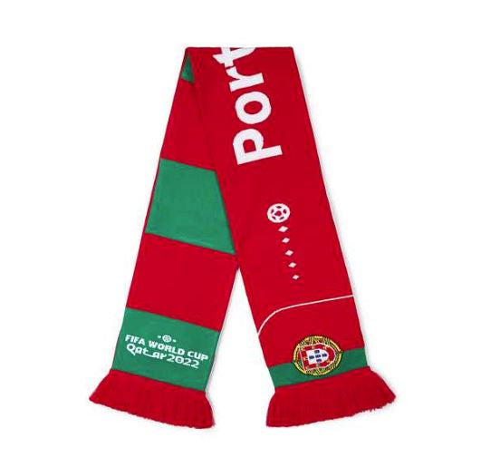 World Cup 2022 Portugal Scarf - RED