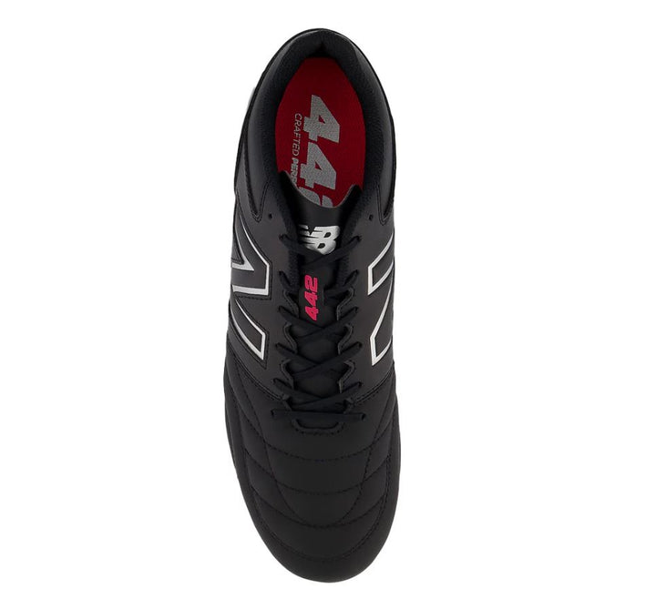 New Balance 442 V2 Pro FG Boots - BLACK