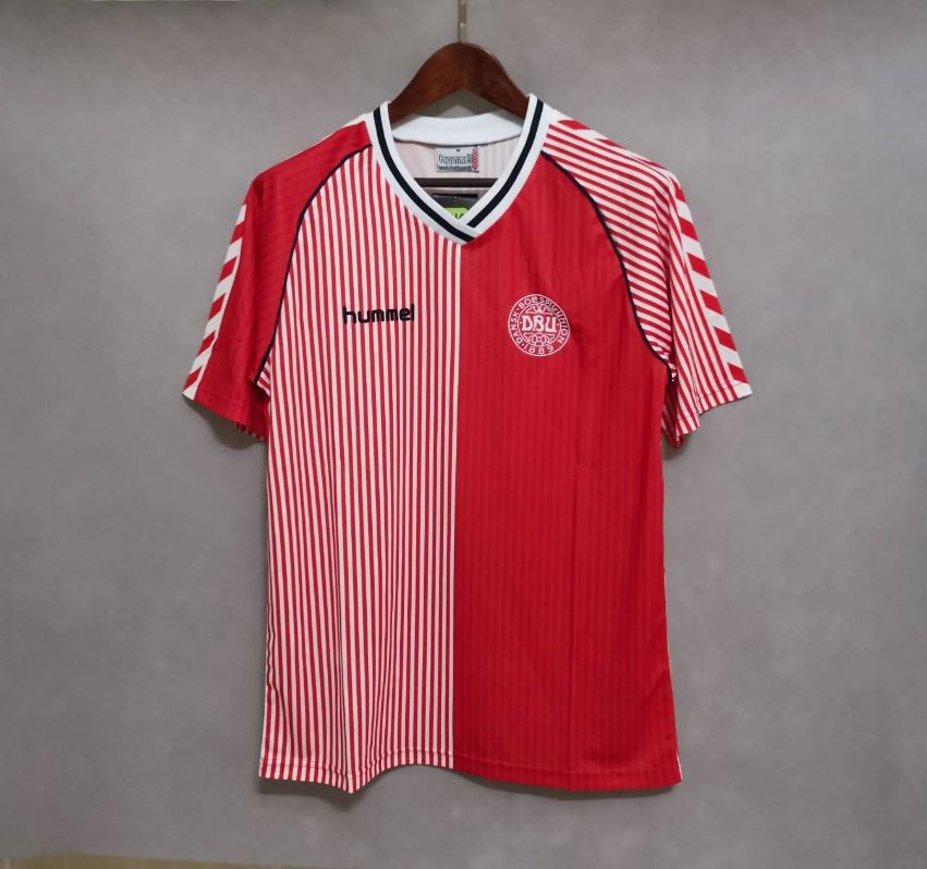 1986 Denmark Home Retro Kit - RED/WHITE