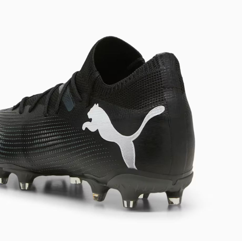 Puma Future 7 Match FG/AG Junior Boots - PUMA BLACK/PUMA WHITE