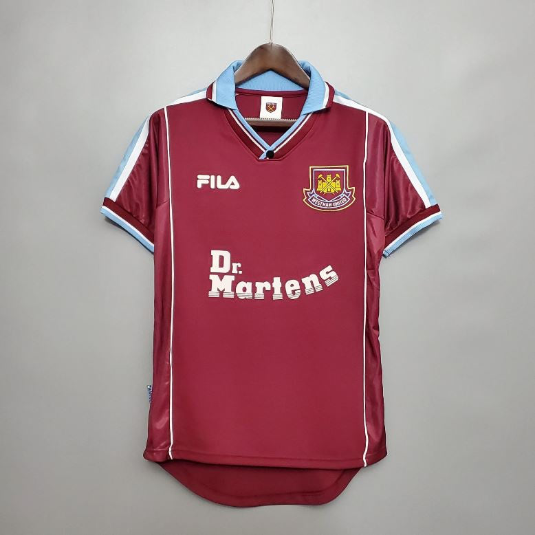 1999/01 West Ham United Kit - MAROON