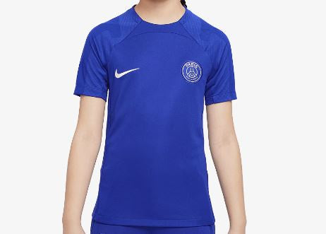 Paris Saint Germain Kids 22/23 Champions League Dri-Fit Strike SS Top - BLUE