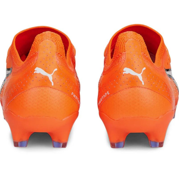 Puma Ultra Ultimate FG/AG Boots - ULTRA ORANGE/WHITE/BLUE GLIMMER