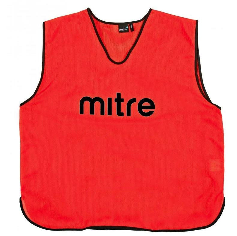 Mitre Senior Training Bib - RED