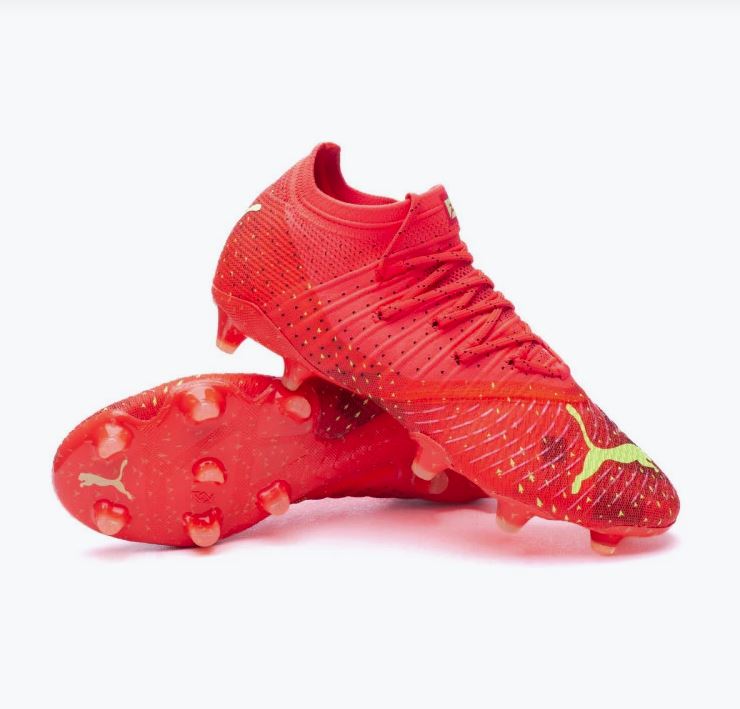 Puma Future 1.4 FG/AG Boots FIERY CORAL/FIZZY LIGHT