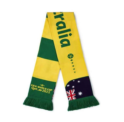 World Cup 2022 Australia Scarf - YELLOW/GREEN