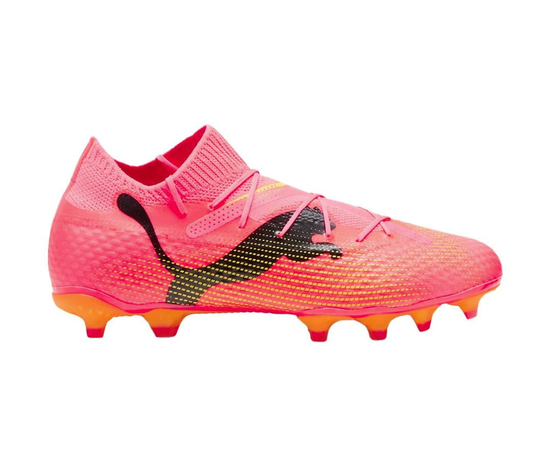 Puma Future 7 Pro FG/AG Boots - SUNSET GLOW/PUMA BLACK/SUN STREAM