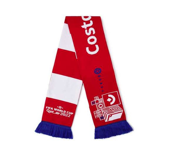 World Cup 2022 Costa Rica Scarf - RED/BLUE