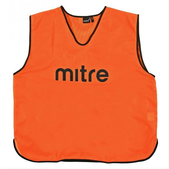 Mitre Senior Training Bib - ORANGE