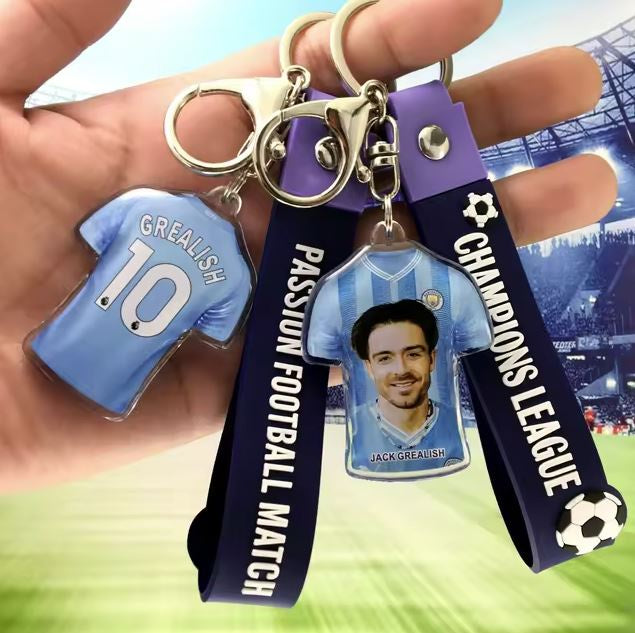 Grealish 10 Manchester City Kit Keychain