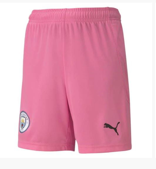 Manchester City Goal Keeper Shorts Juniors - PINK