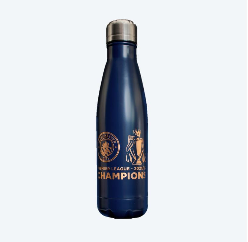 Manchester City Premier Leauge Champions Thermal Flask