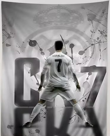 CR7 Real Madrid Fabric Poster 60cm x 90cm