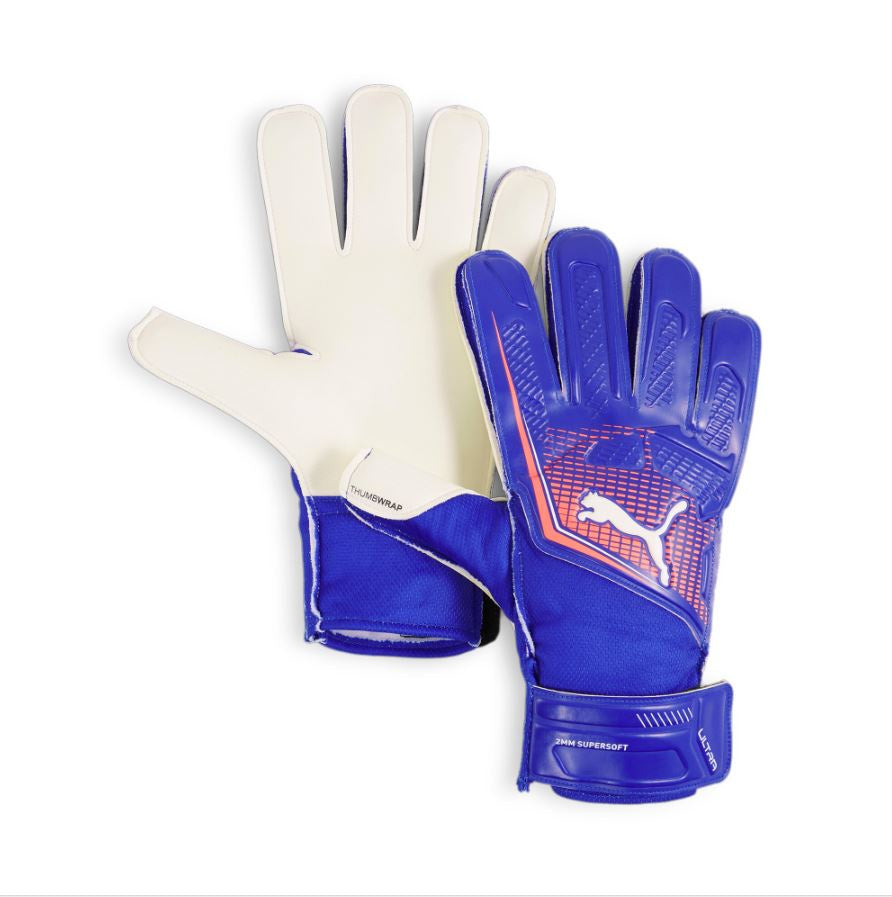 Puma Goal Keeper Gloves - Ultra Play RC  - LAPIS LAZULI/SUNSET