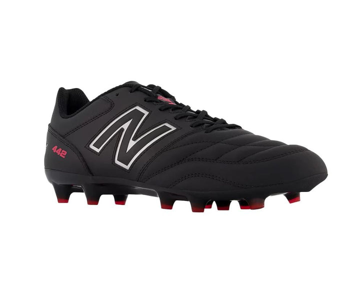 New Balance 442 V2 Pro FG Boots - BLACK