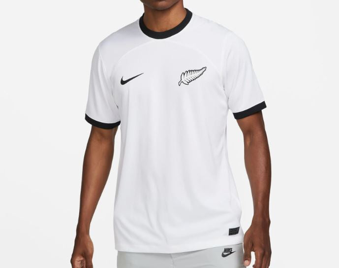 New Zealand 2022/23 Stadium Home Men's Dri-Fit Shirt - WHITE