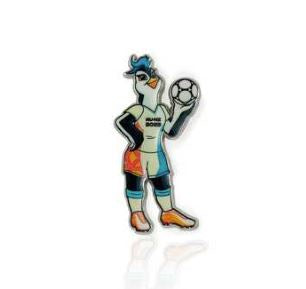 Tazuni Mascot Pin Hero Pose