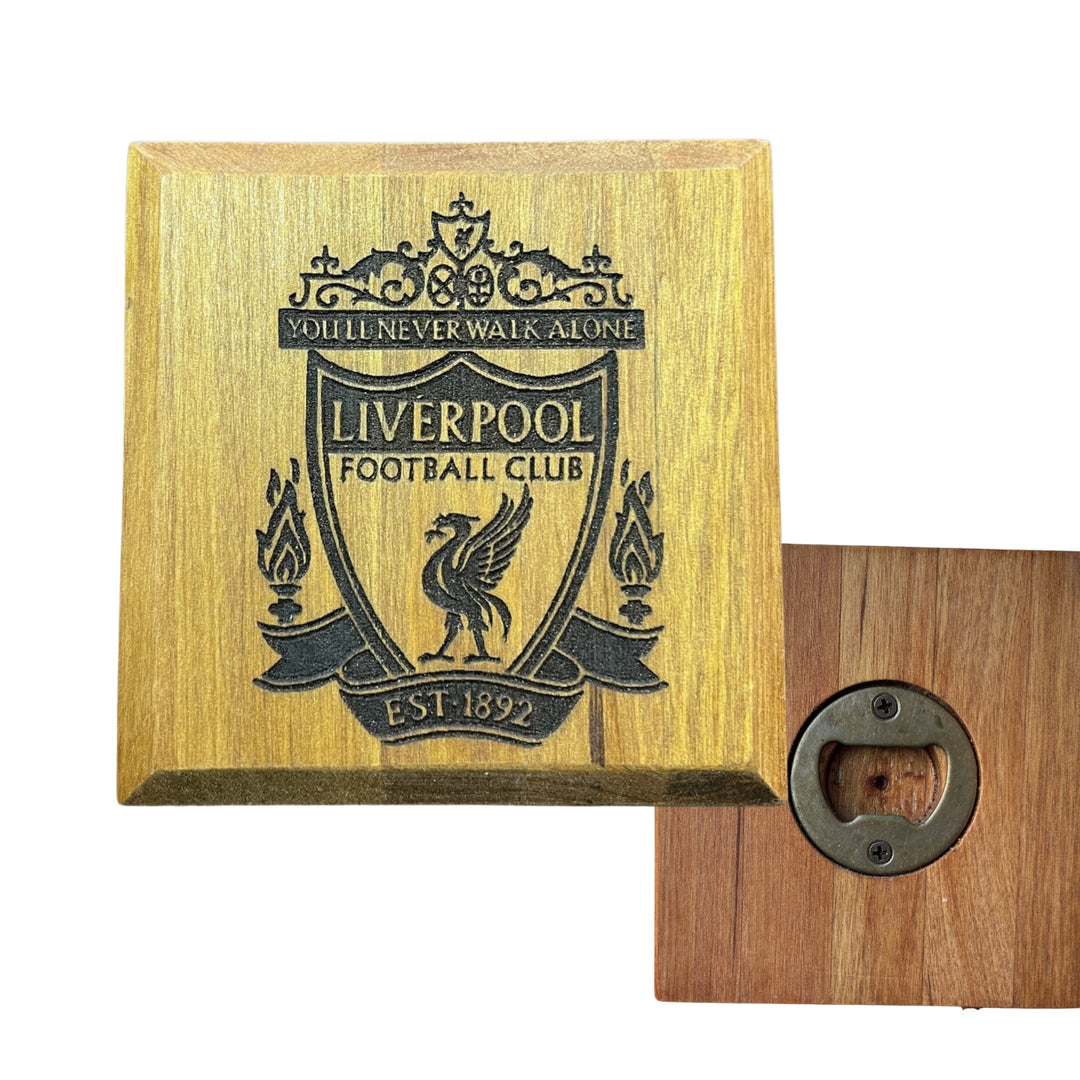 Handcrafted NZ timber Bottle Opener Coaster