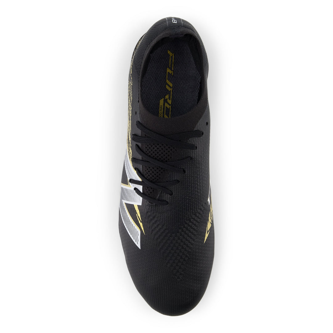 New Balance Furon V8 Elite FG -Black / Metallic Gold/ Silver