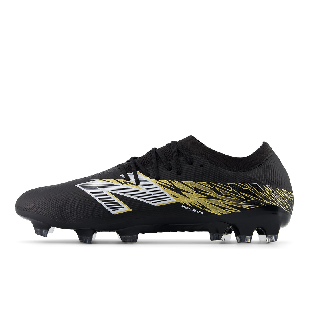 New Balance Furon V8 Elite FG -Black / Metallic Gold/ Silver