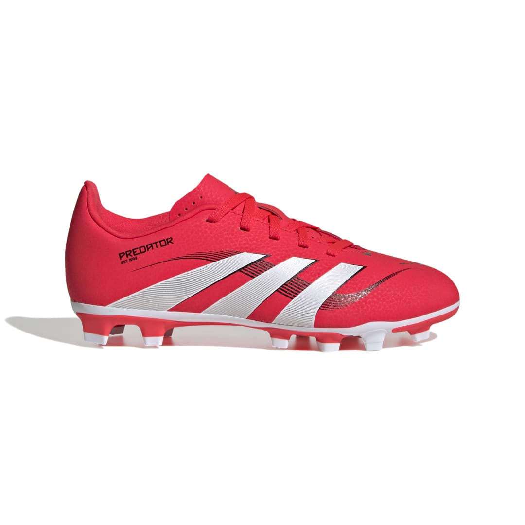 Adidas Predator Club FG/MG Jr - Lucid Red / Cloud White/ Core Black