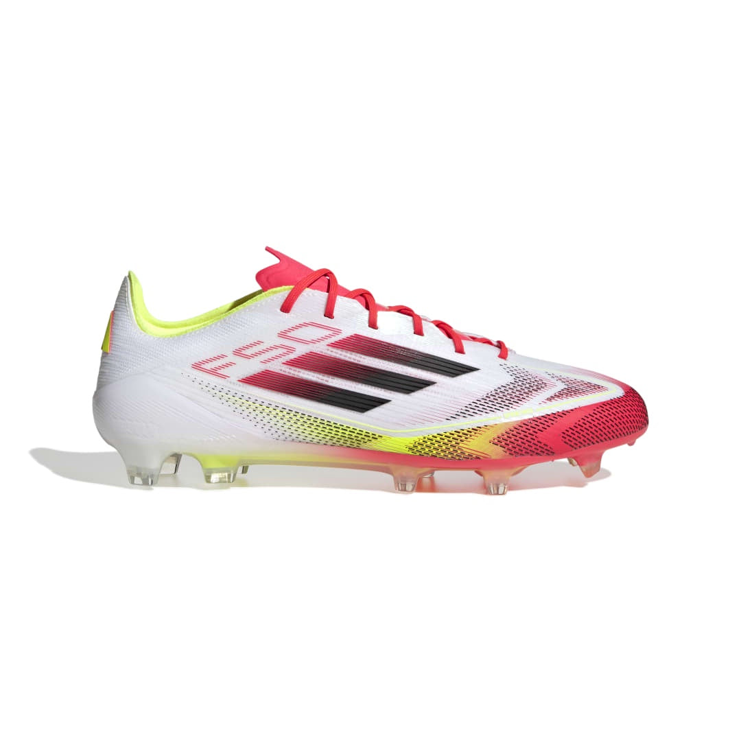 Adidas F50 Elite FG - White/Black/Solar-Yellow