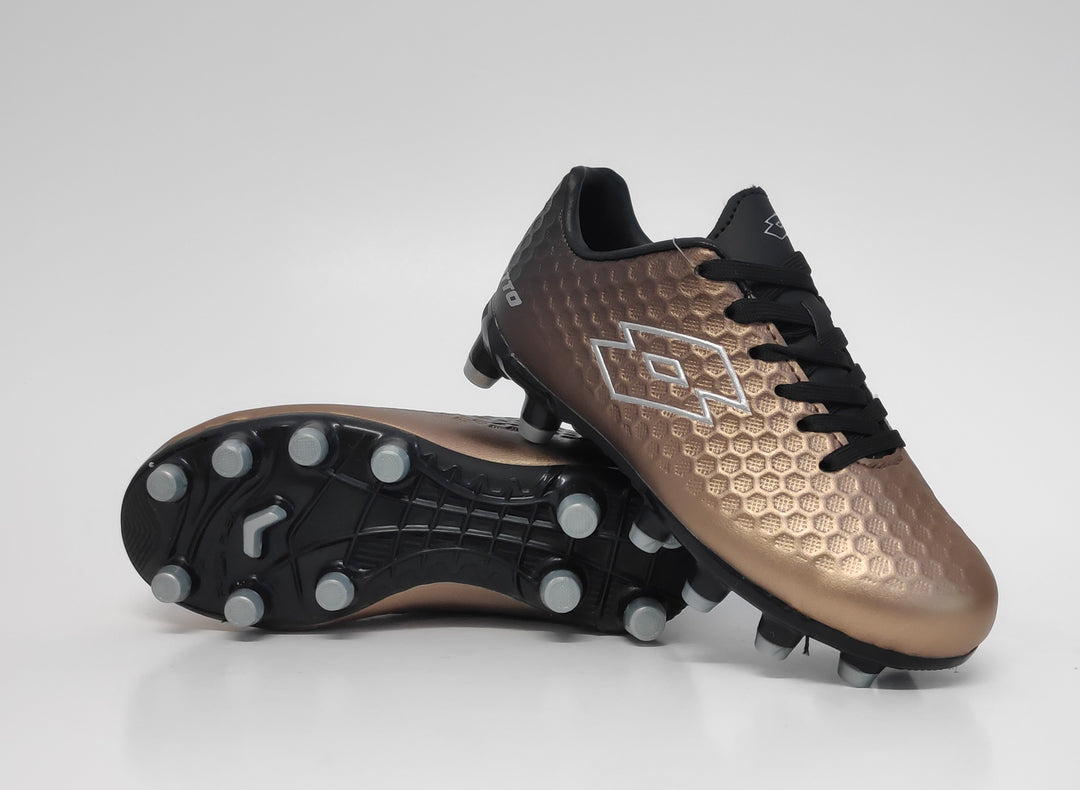 Lotto Kids Football Boots - Hexus II FG - COPPER/BLACK