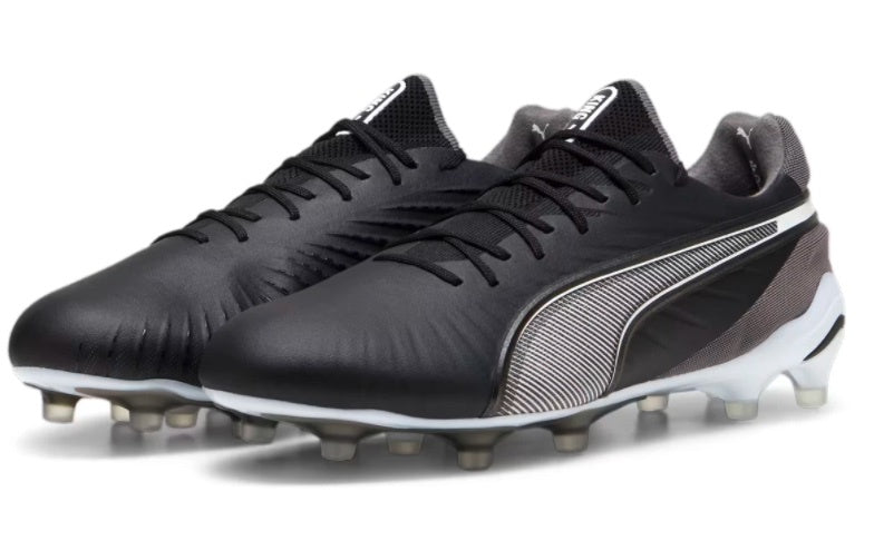 Puma King Ultimate FG/AG Boots - PUMA BLACK/PUMA WHITE/COOL GREY