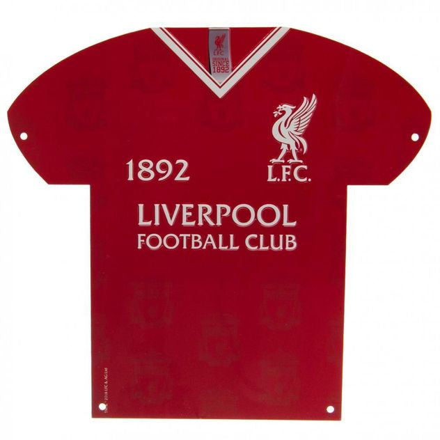 Liverpool Metal Shirt Sign