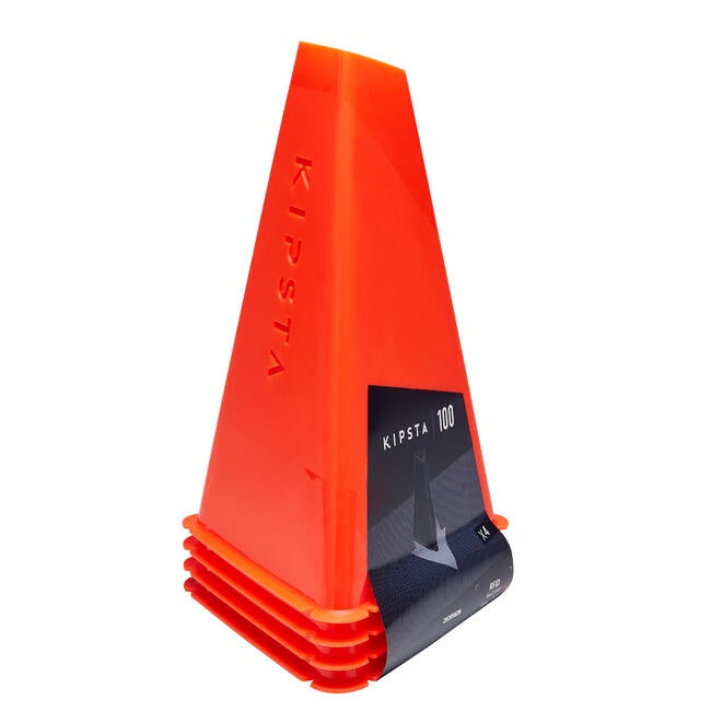 Essential 30cm Lot of 4 Cones - ORANGE