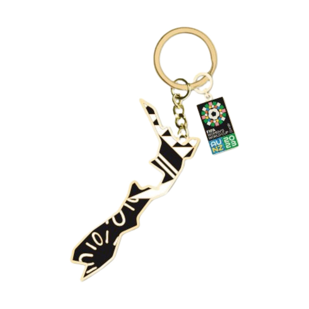 New Zealand Map Keyring