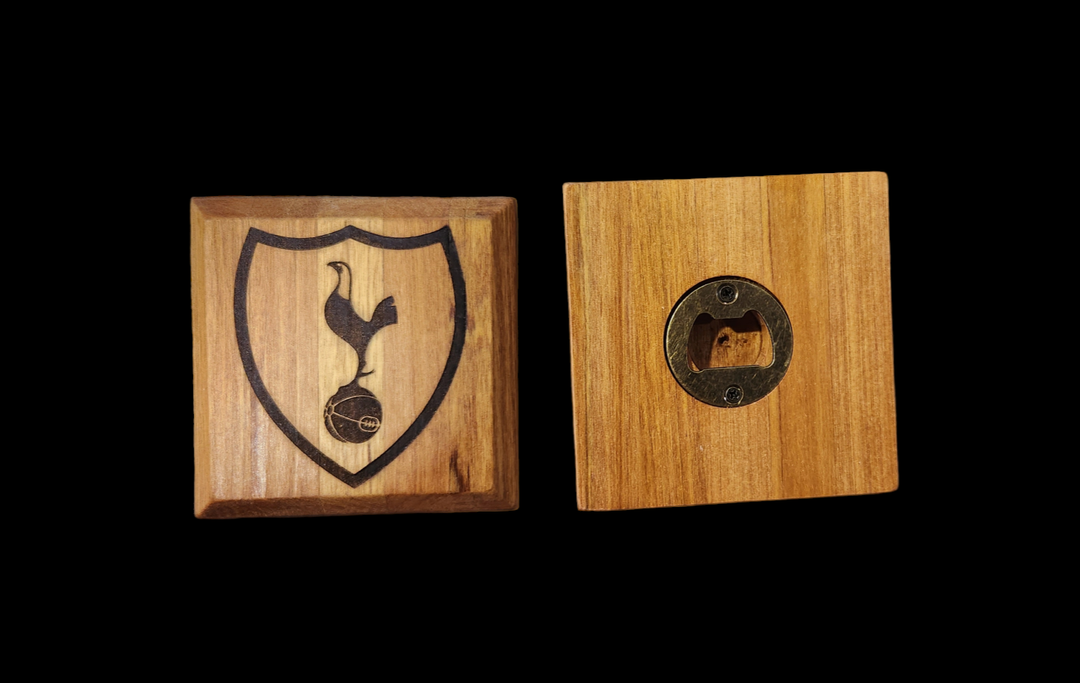 Tottenham Rimu Bottle Opener/Coaster