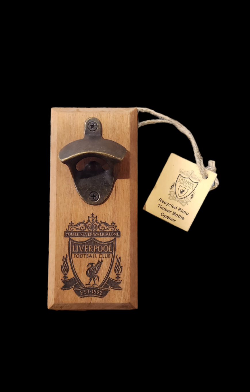 Liverpool Rimu Magnetic Counter-Lever Bottle Opener