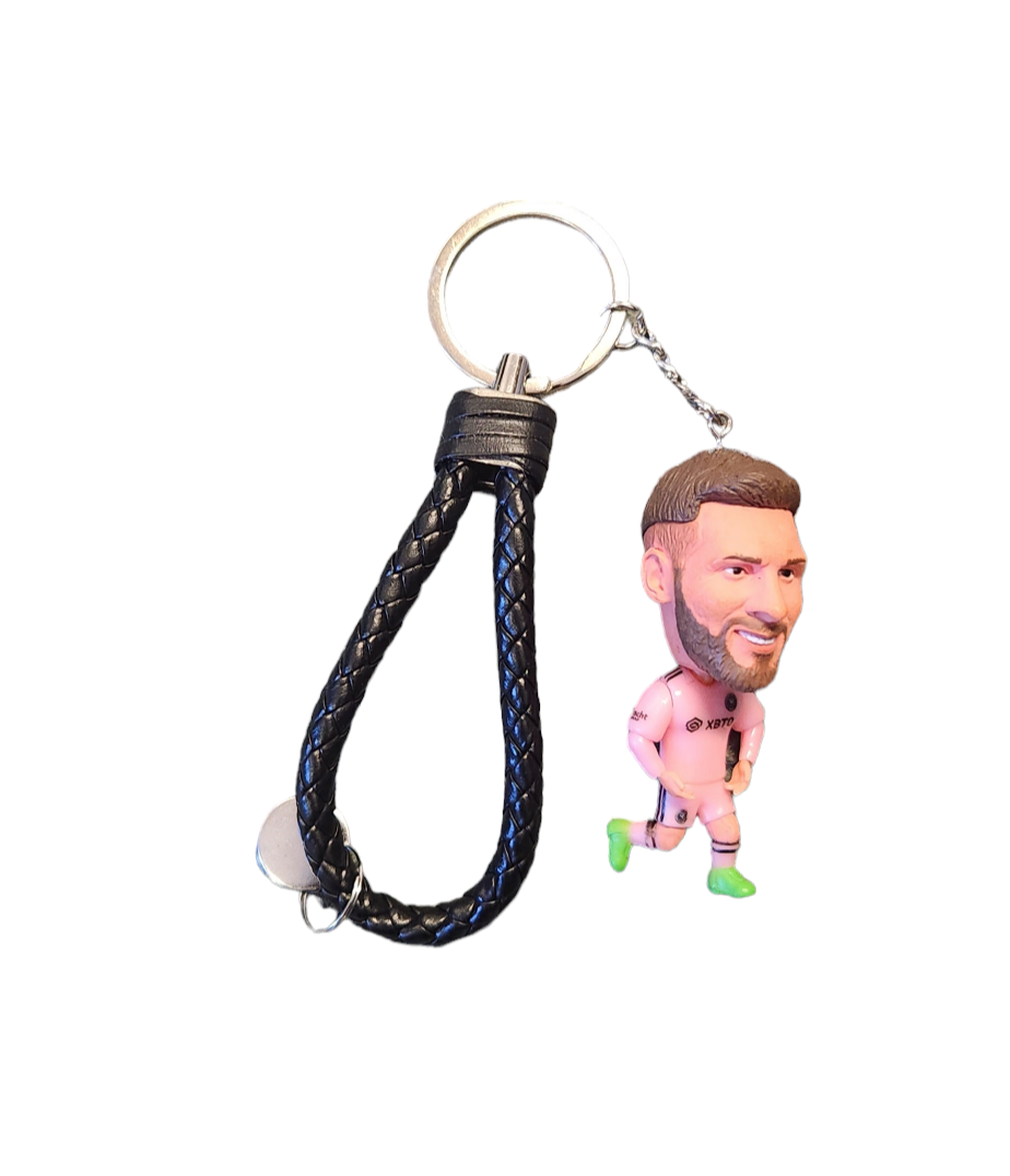 Messi Miami Figurine keyring