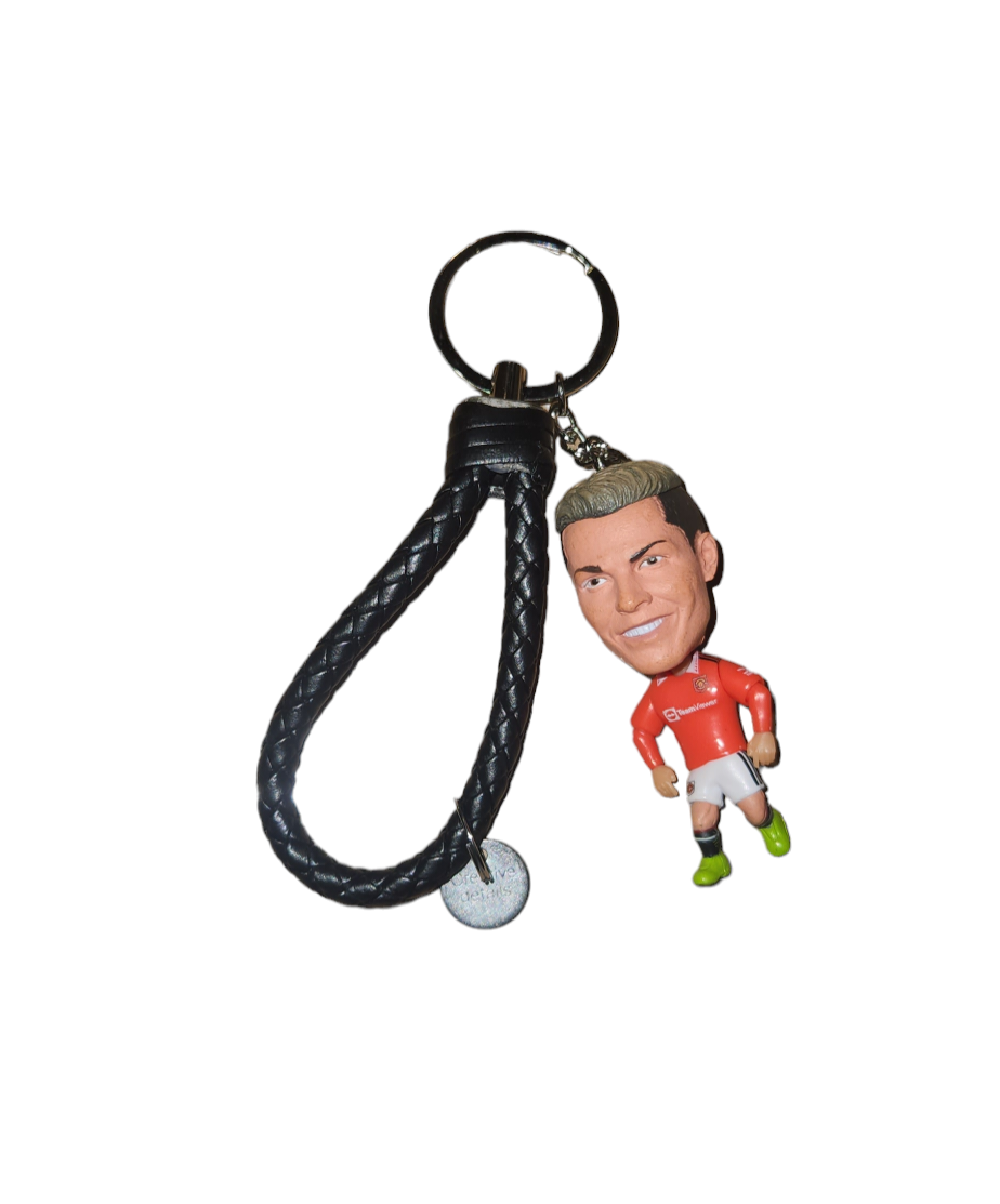 Ronaldo Manchester United Figurine keyring