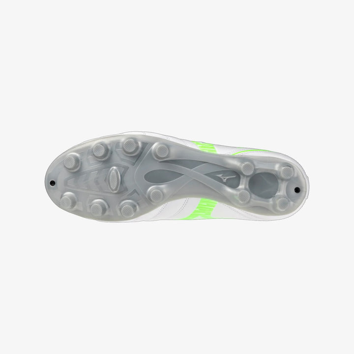 Mizuno Monarcida Neo III Select FG Wide - WHITE/GREEN/GECKO