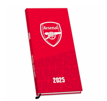 Arsenal FC Slim Diary 2025