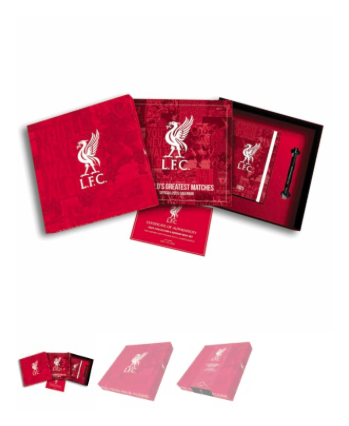 Liverpool FC Calendar & Diary Musical Gift Box 2025