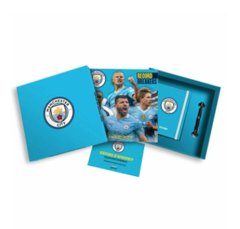 Manchester City FC Calendar & Diary Musical Gift Box 2025